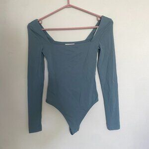 Muted Blue Bodysuit | Babaton | ARITZIA